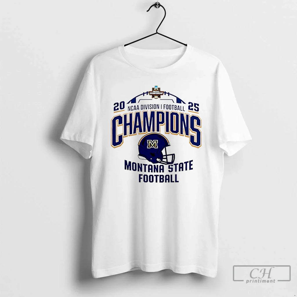 Monrana State Football Ncaa Fcs Football Champions 2025 T-Shirts, Hoodie, Sweatshirt