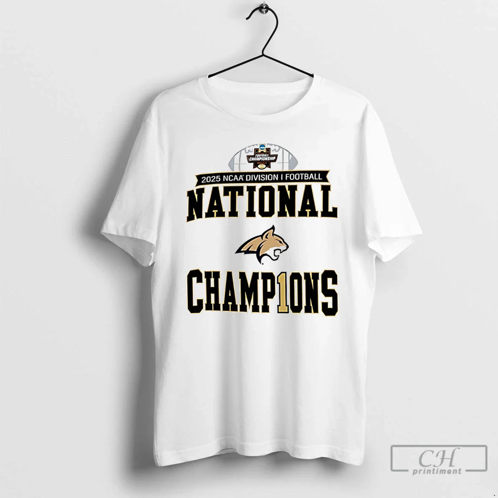Montana State 2025 Ncaa Division Football Champions T-Shirts, Hoodie, Sweatshirt