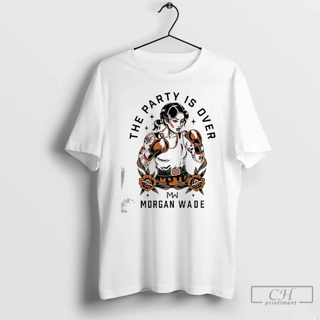 Morgan Wade Party Is Over Boxing T-Shirts, Hoodie, Sweatshirt