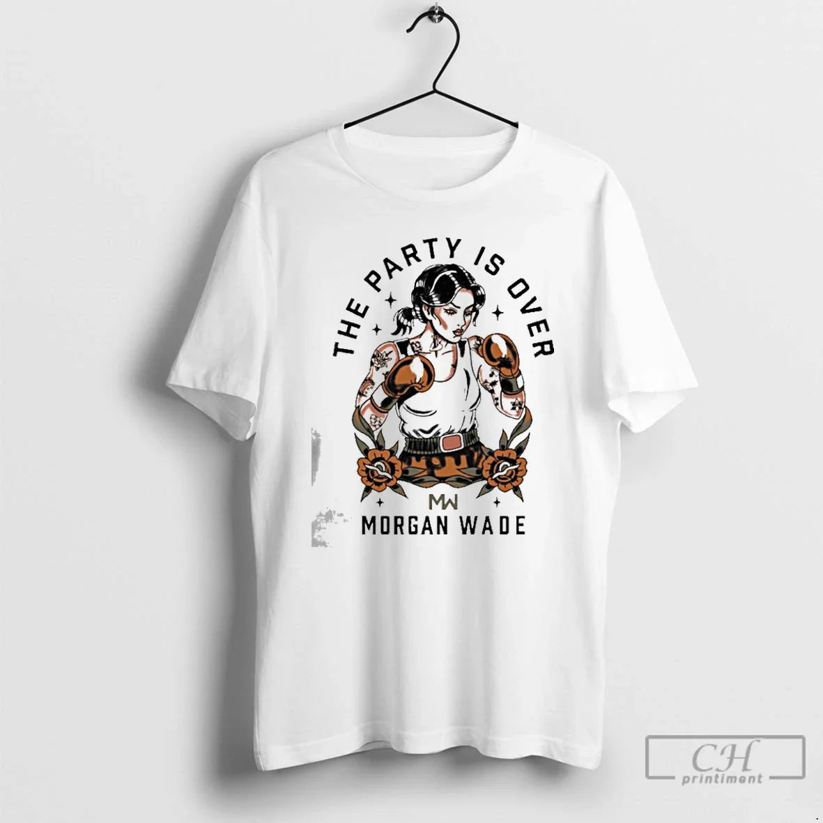 Morgan Wade Party Is Over Boxing T-Shirts, Hoodie, Sweatshirt