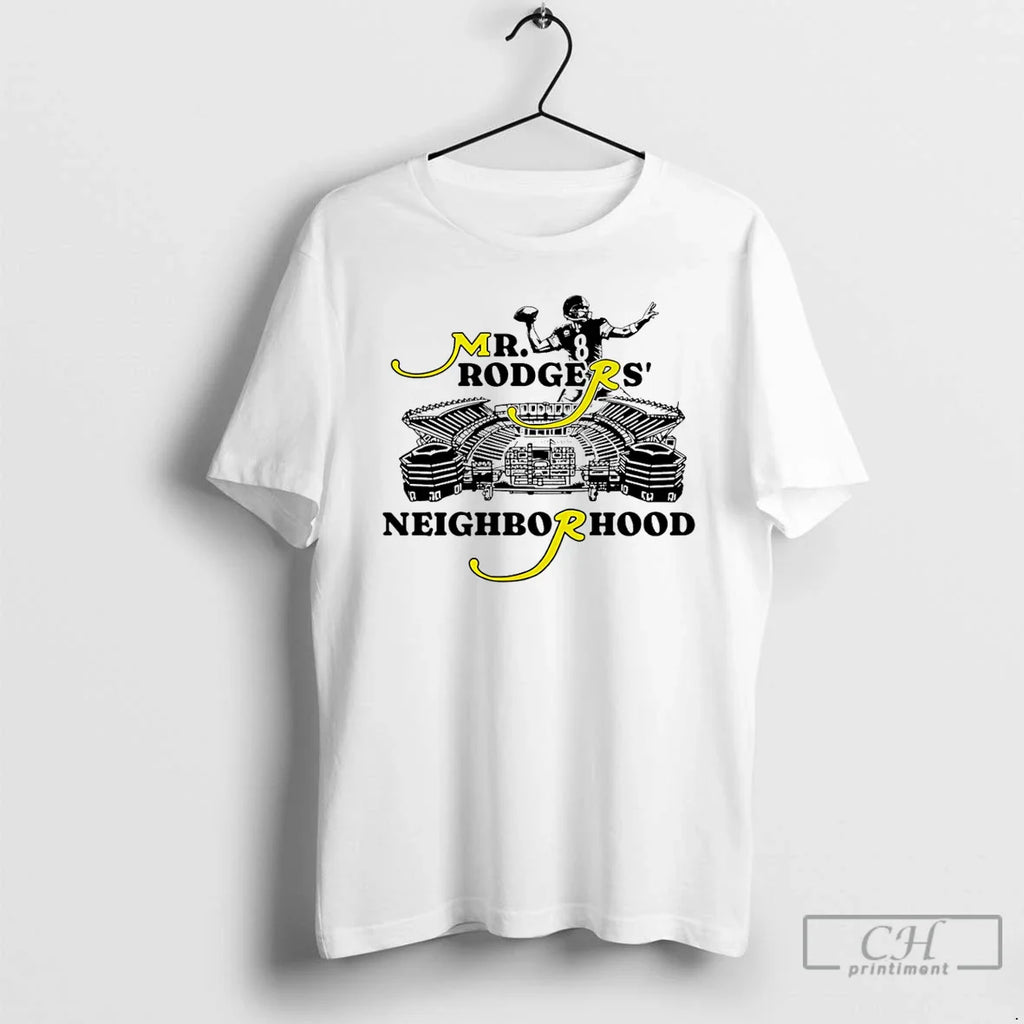Mr Rodgers Neighborhood Pittsburgh Football T-Shirts, Hoodie, Sweatshirt