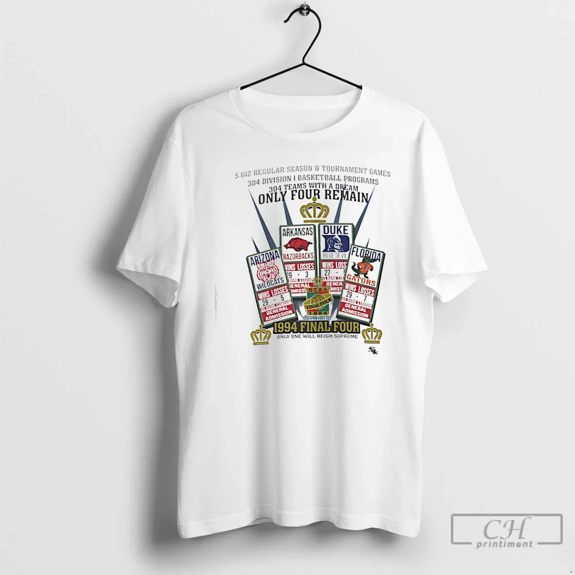 Ncaa Final Four Only Four Remain 1994 T-Shirts, Hoodie, Sweatshirt