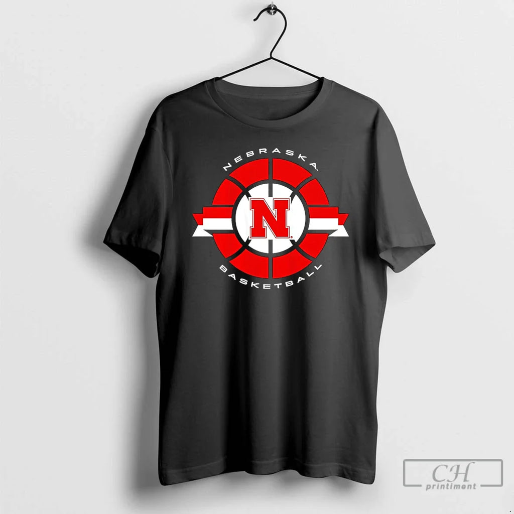 Nebraska Cornhuskers Basketball Classic Circle T-Shirts, Hoodie, Sweatshirt