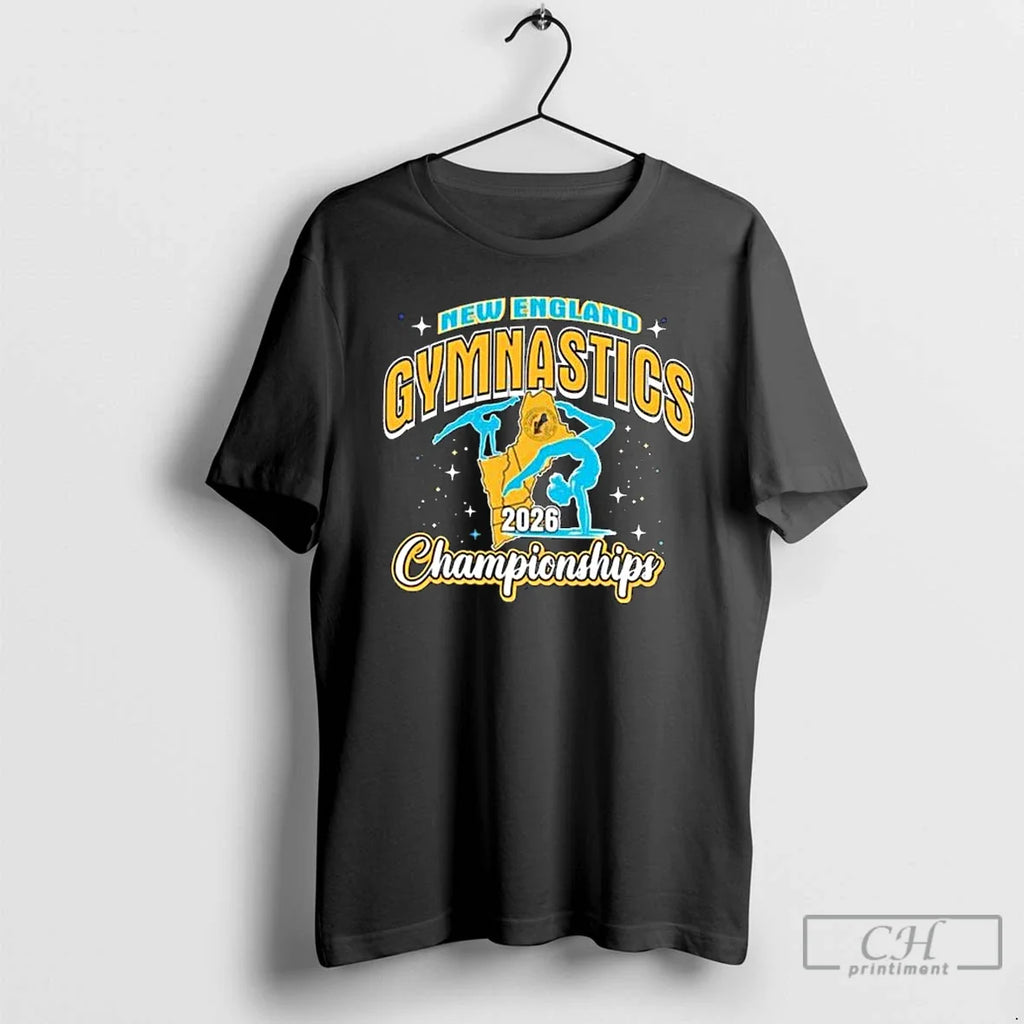 New England Necsspa Gymnastics Championships 2026 Logo T-Shirts, Hoodie, Sweatshirt