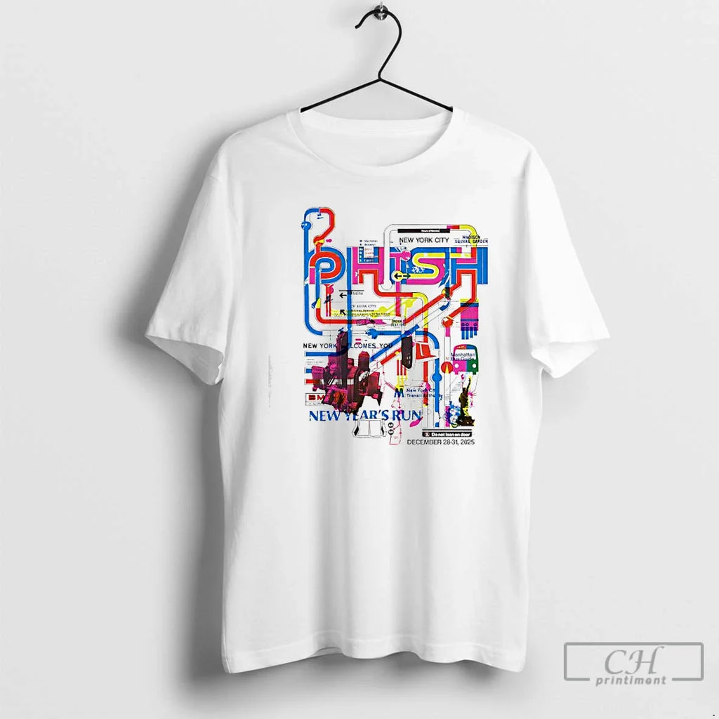 New Years Run Phish December 28 31 2025 Concert T-Shirts, Hoodie, Sweatshirt