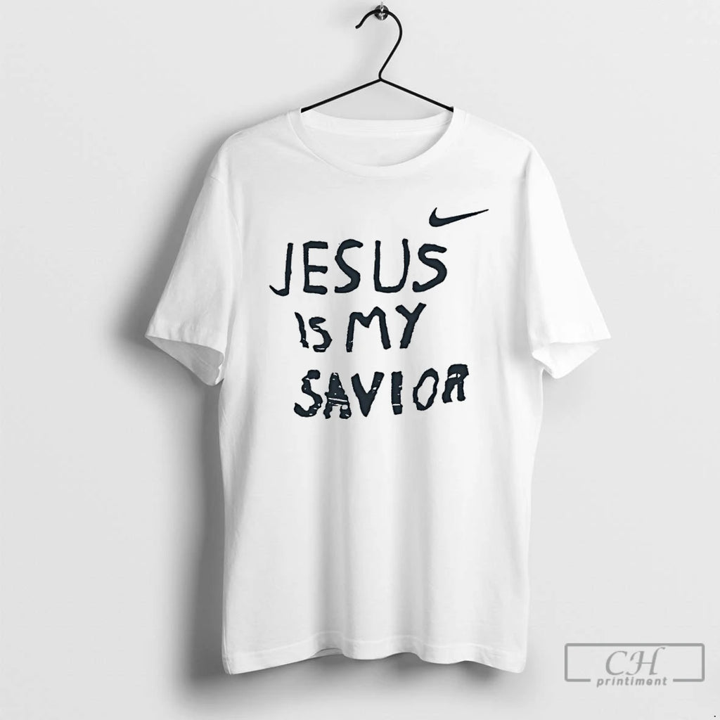Premium Norbert Lesniak Wearing Jesus Is My Saviour