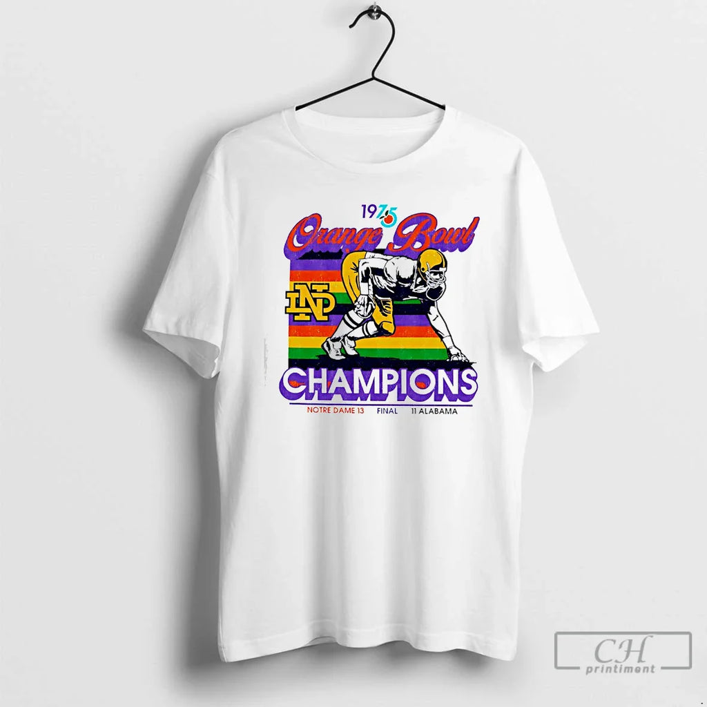 Notre Dame Fighting Irish Orange Bowl History Champions T-Shirts, Hoodie, Sweatshirt