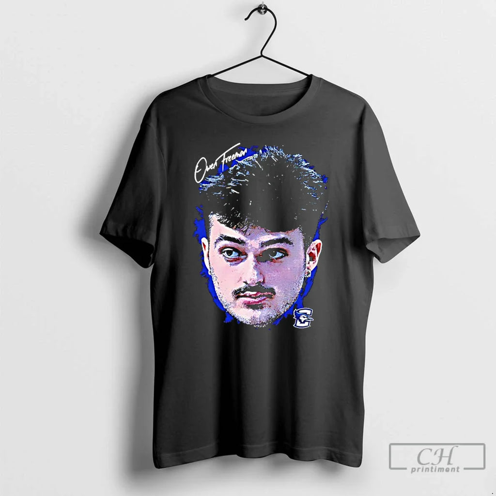 Owen Freeman Creighton Basketball Game Face T-Shirts, Hoodie, Sweatshirt