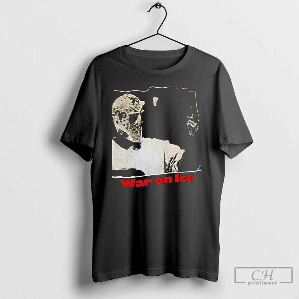 Premium Parent Wearing Philadelphia Flyers Hockey Mask Middle Finger War On Ice Vintage T Shirts