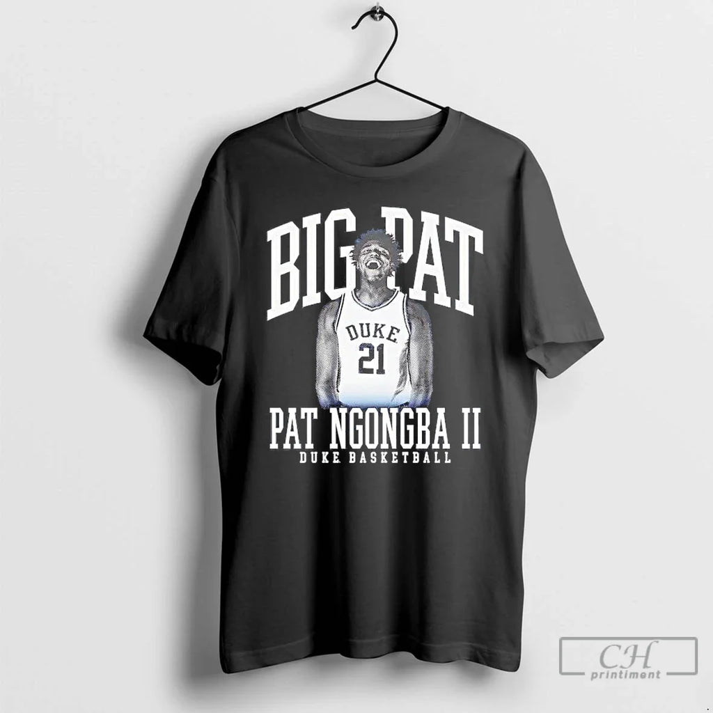 Pat Ngongba Ii Big Pat Smile Duke Basketball T-Shirts, Hoodie, Sweatshirt