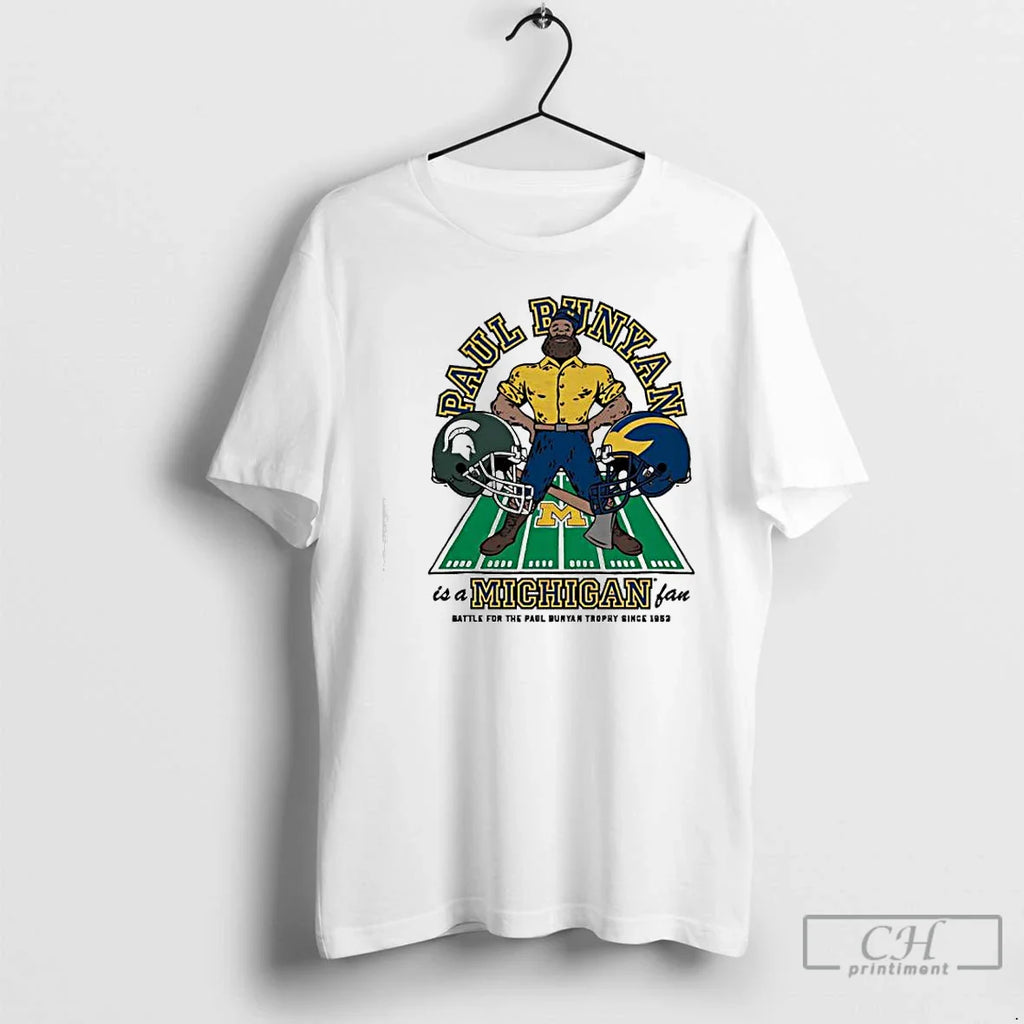 Paul Bunyan Michigan State Wolverines Helmet T-Shirts, Hoodie, Sweatshirt