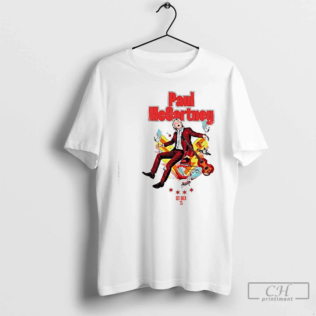 Paul Mccartney Shows United Center Chicago Got Back 25 T-Shirts, Hoodie, Sweatshirt