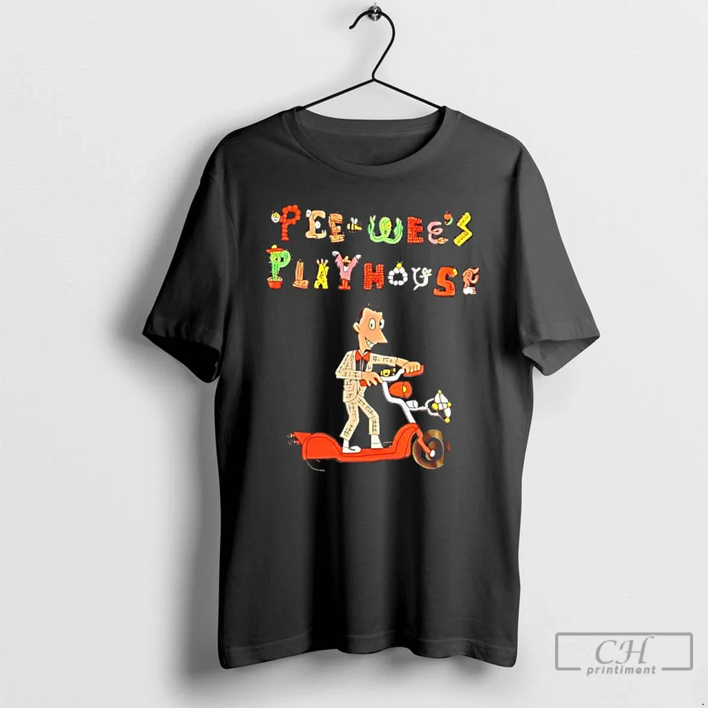 Paul Reubens Caricature Pee Wees Playhouse T-Shirts, Hoodie, Sweatshirt