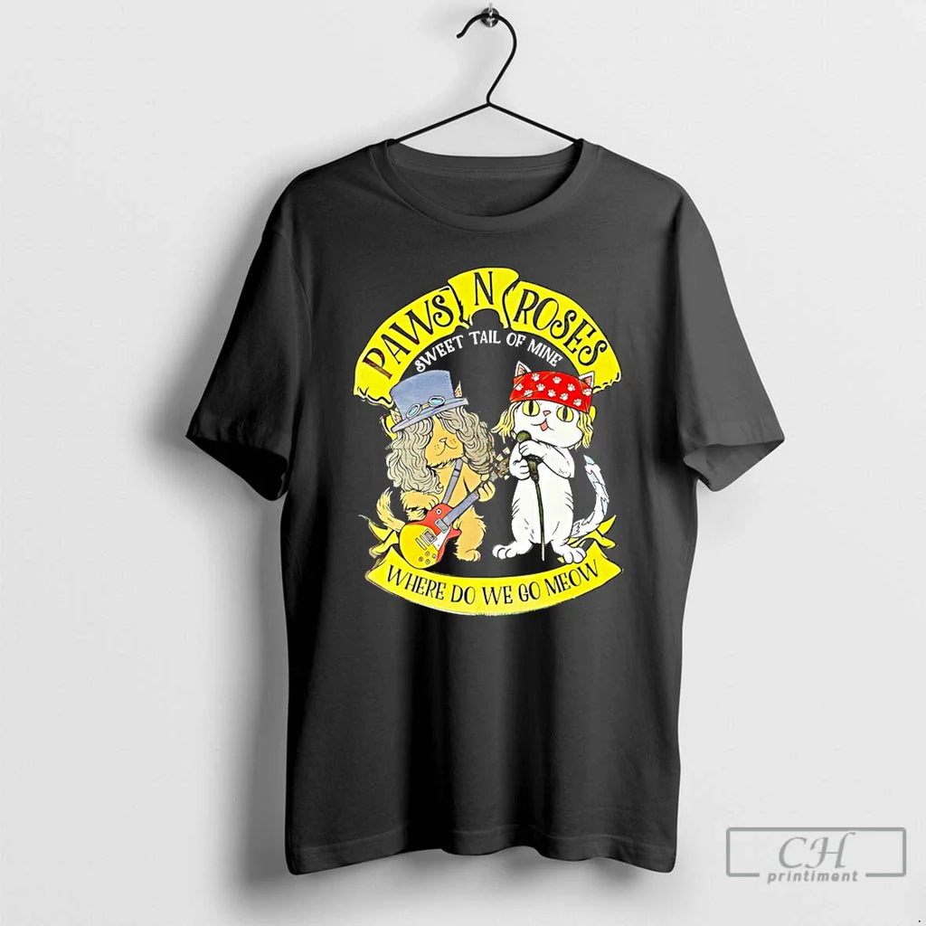 Paws N Roses Sweet Tail Mine T-Shirts, Hoodie, Sweatshirt