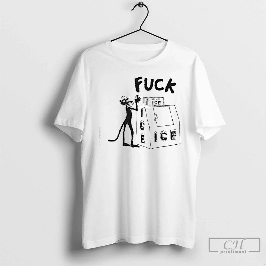 Pink Panther Fuck Ice Abolish Ice T-Shirts, Hoodie, Sweatshirt