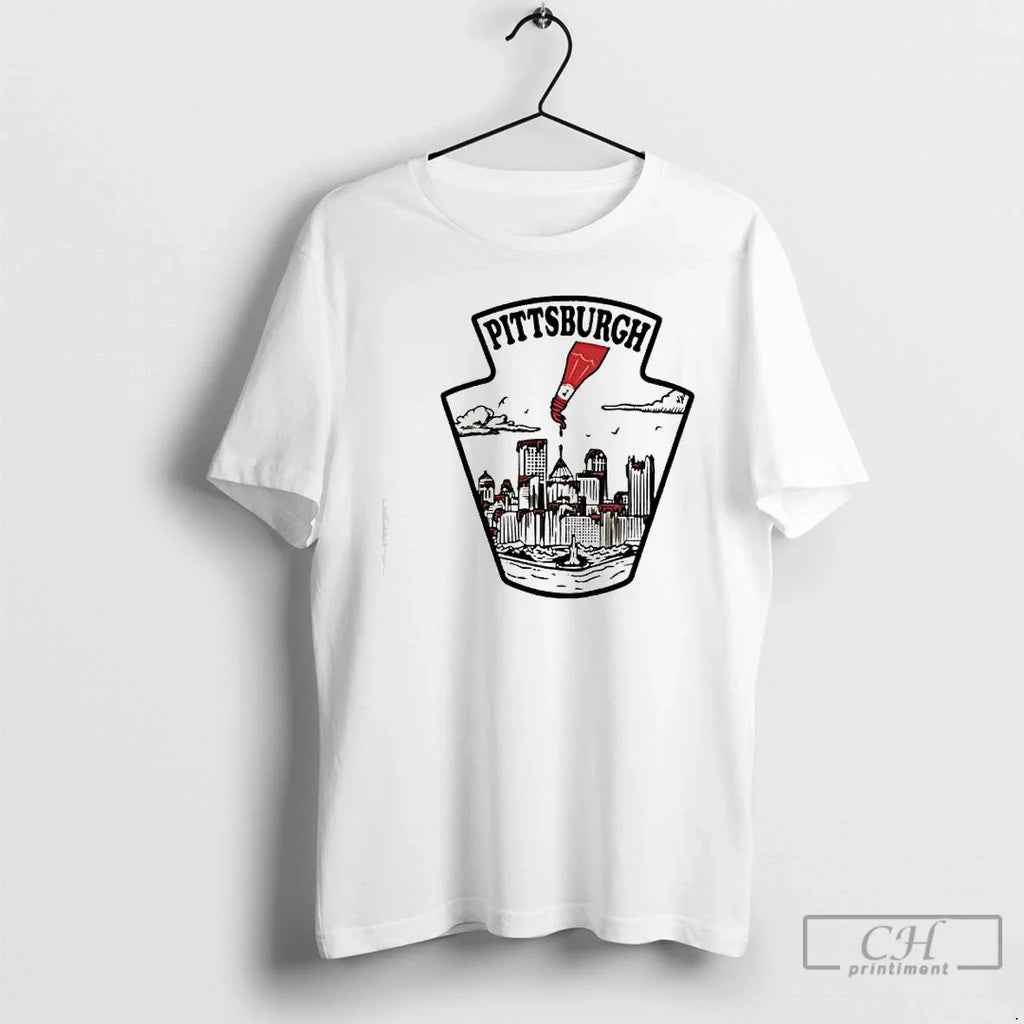 Pittsburgh Natural Bottle Skyline T-Shirts, Hoodie, Sweatshirt