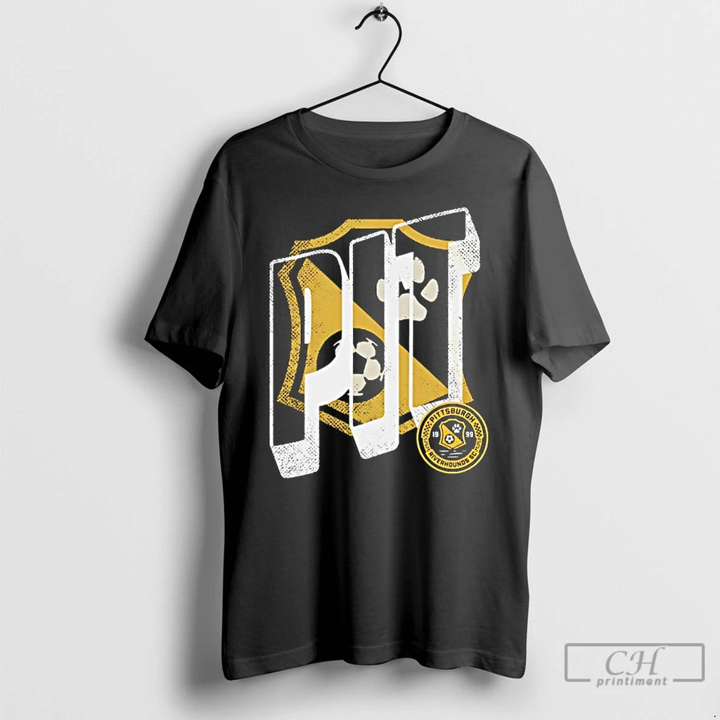 Premium Pittsburgh Riverhounds Sc Wave Bold Logo