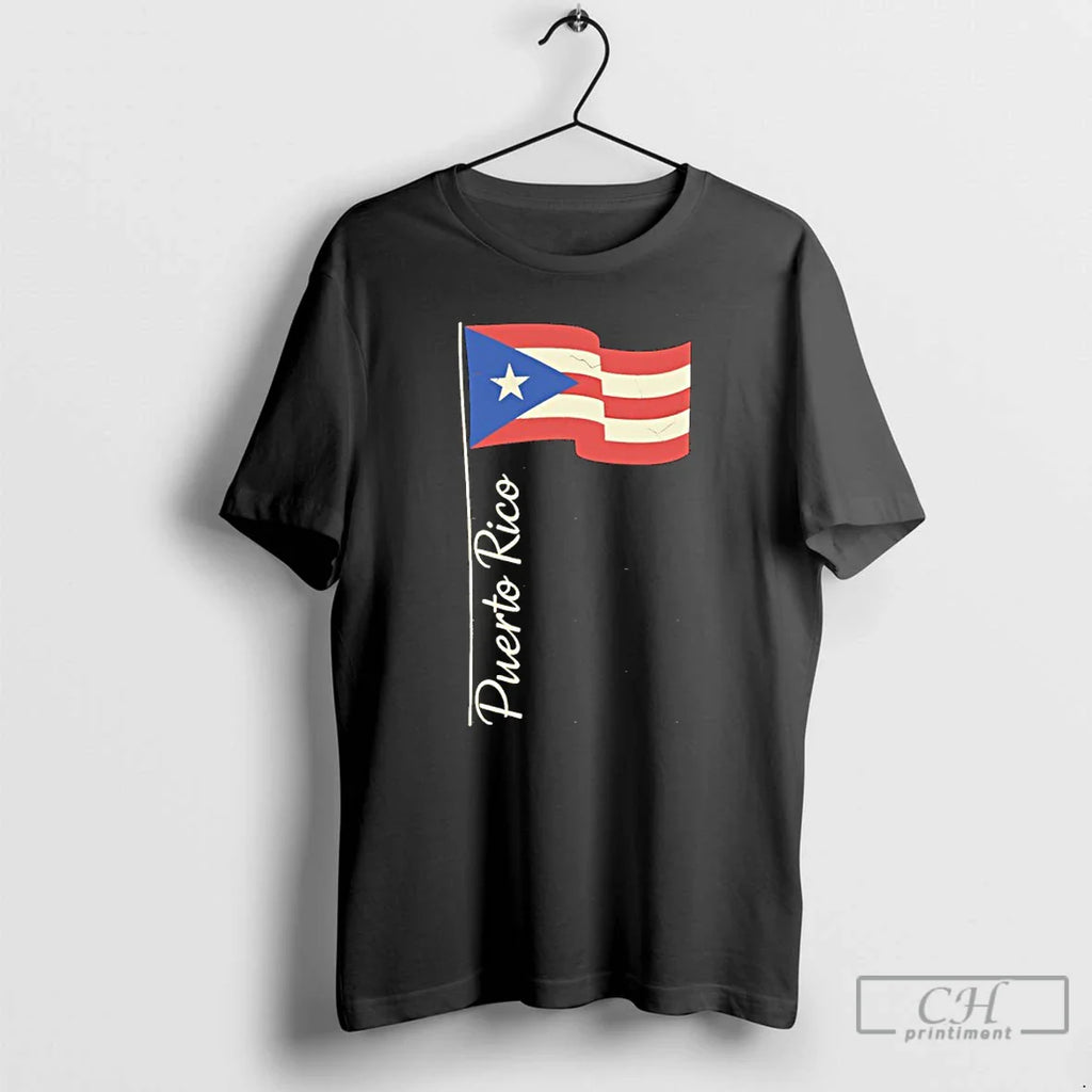 Puerto Rico Flag Signature T-Shirts, Hoodie, Sweatshirt