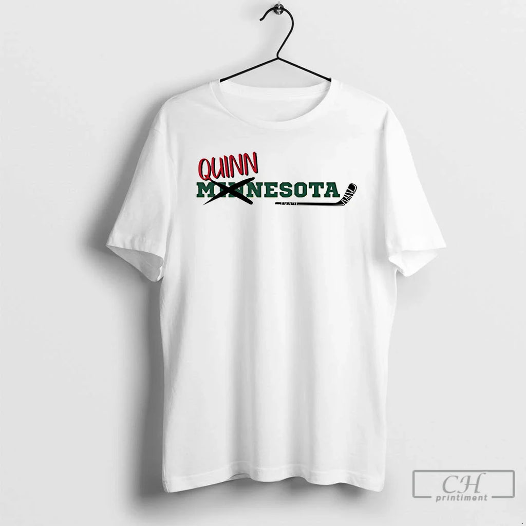 Quinn Hughes Quinnesota Mn Wild Hockey Nhl T-Shirts, Hoodie, Sweatshirt