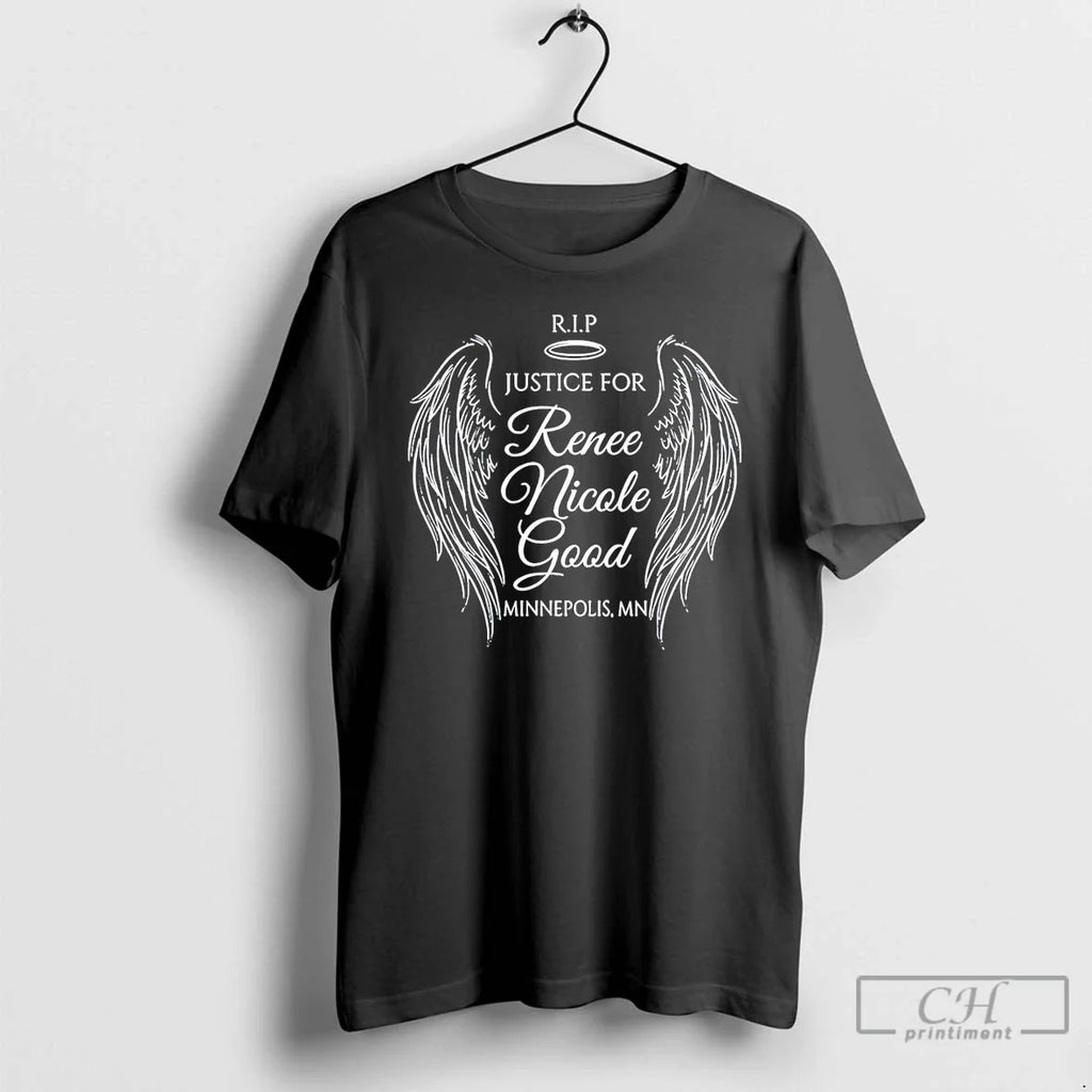 Rip Justice Renee Nicole Good 1990 2026 Minnepolis Mn T-Shirts, Hoodie, Sweatshirt