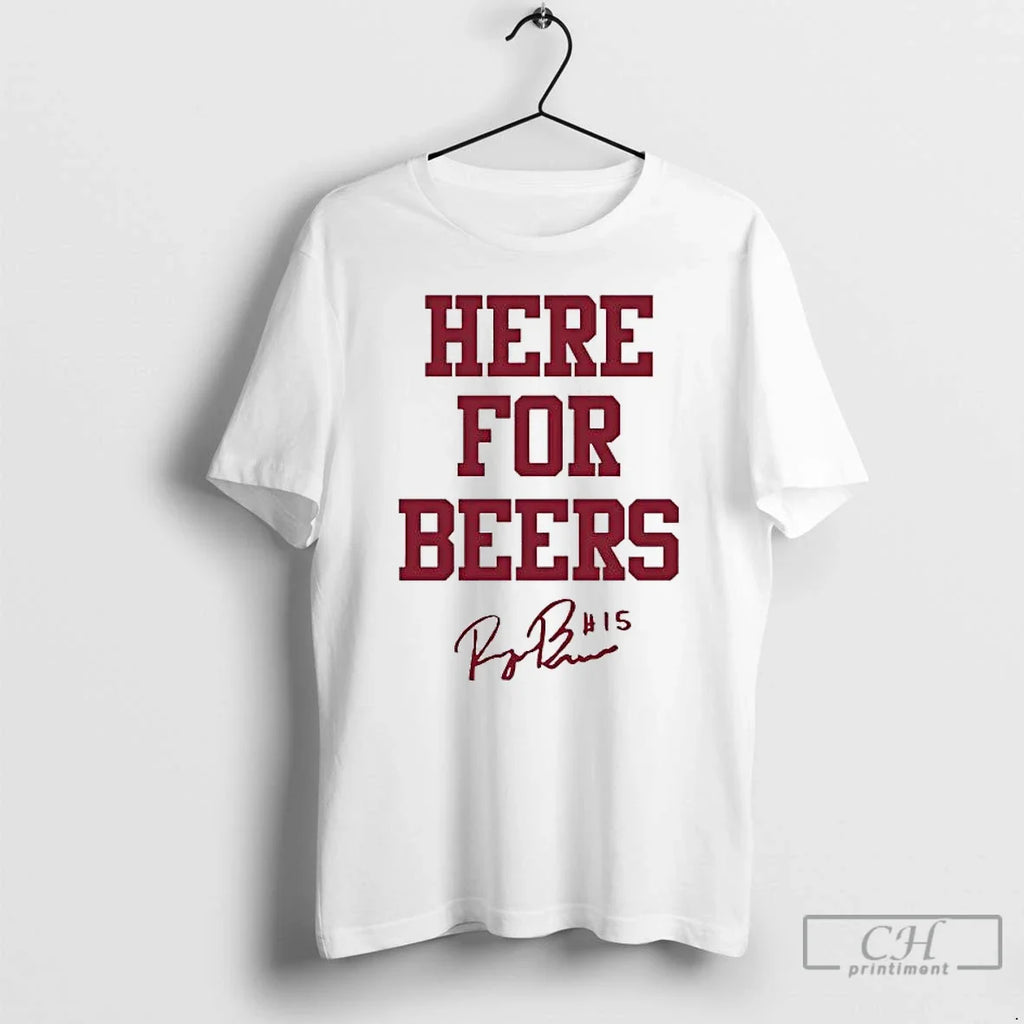 Raegan Beers Here Beers Signature Oklahoma Basketball T-Shirts, Hoodie, Sweatshirt