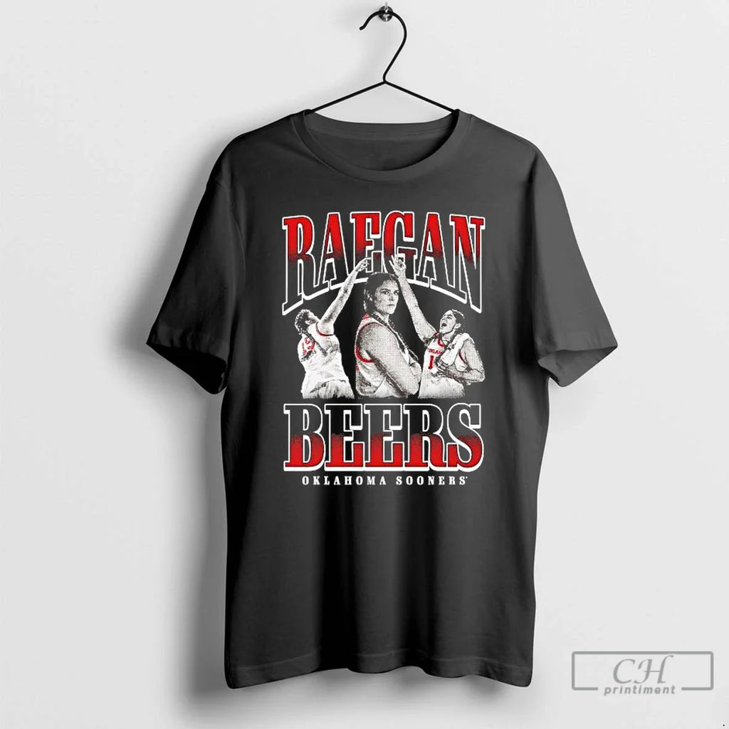 Raegan Beers Picture Collage Oklahoma Sooners T-Shirts, Hoodie, Sweatshirt