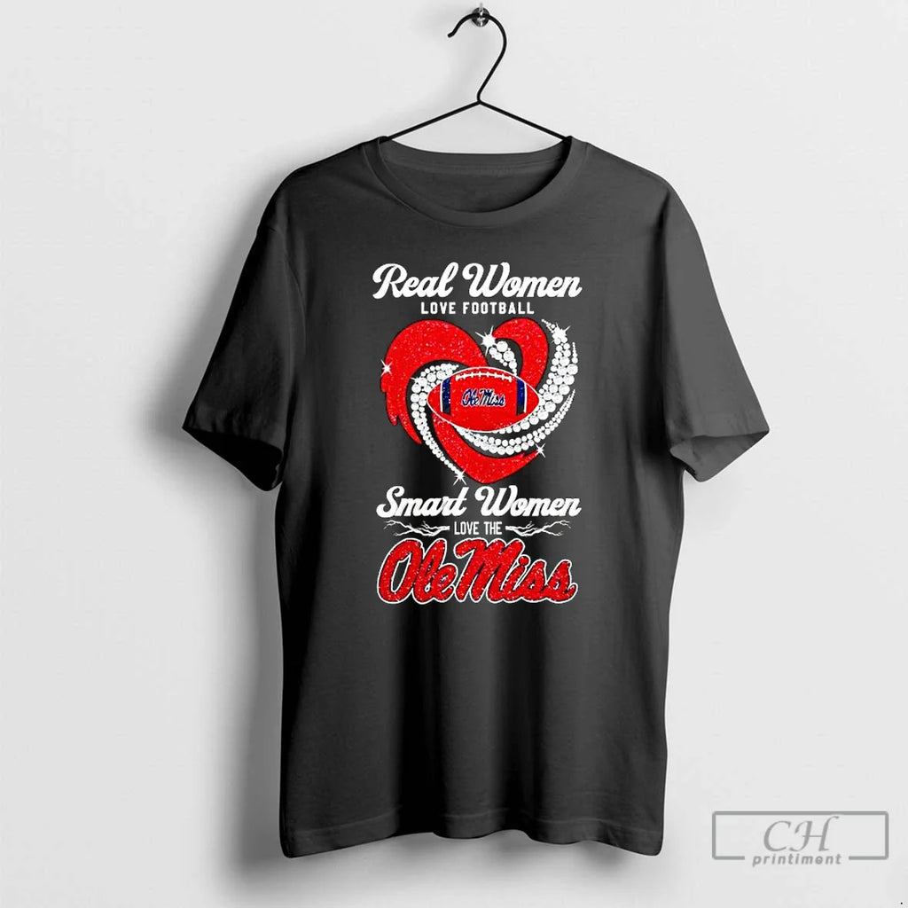 Real Love Football Smart Love Ole Miss T-Shirts, Hoodie, Sweatshirt