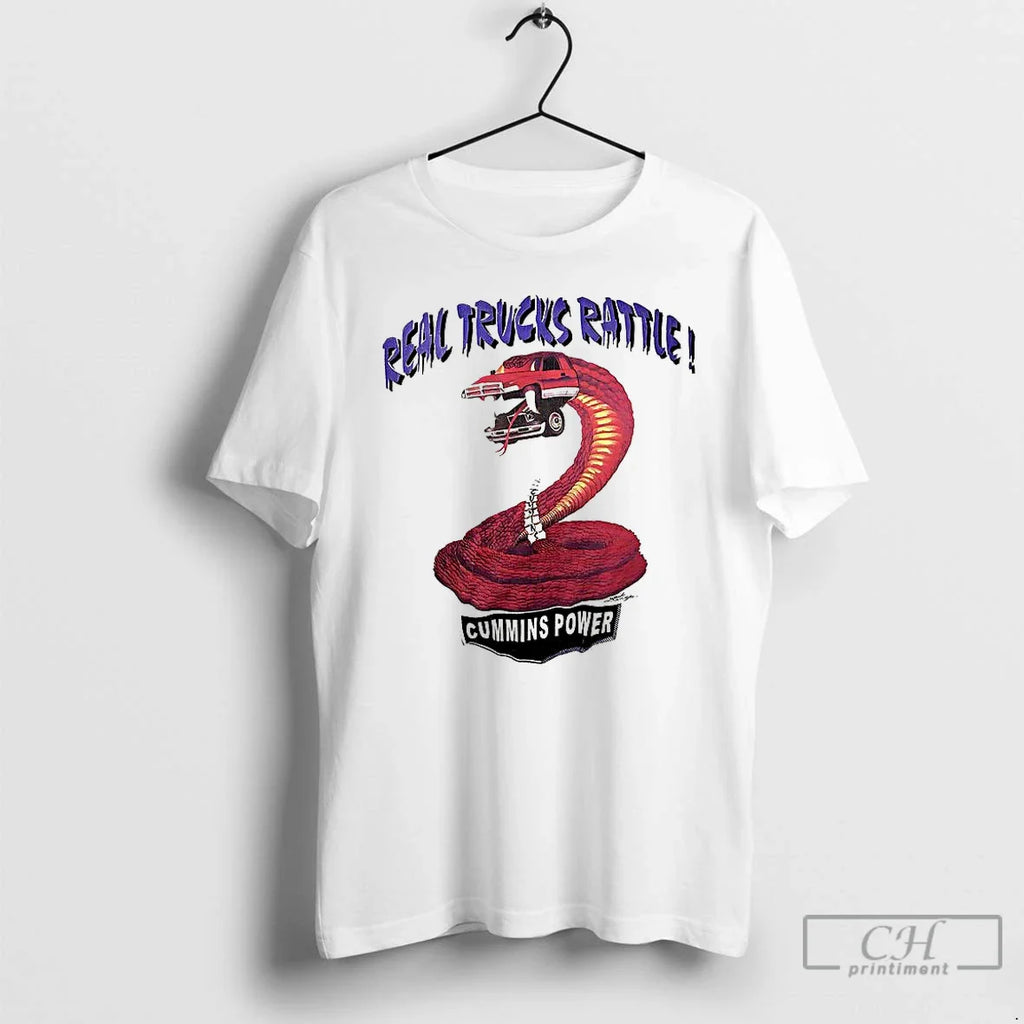 Real Truck Rattle Cummins Power T-Shirts, Hoodie, Sweatshirt