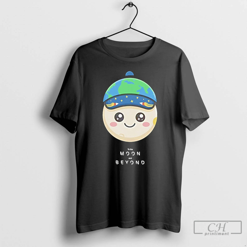 Premium Rise Plush To The Moon And Beyond Nasa Artemis Ii Mascot T Shirts Sweater