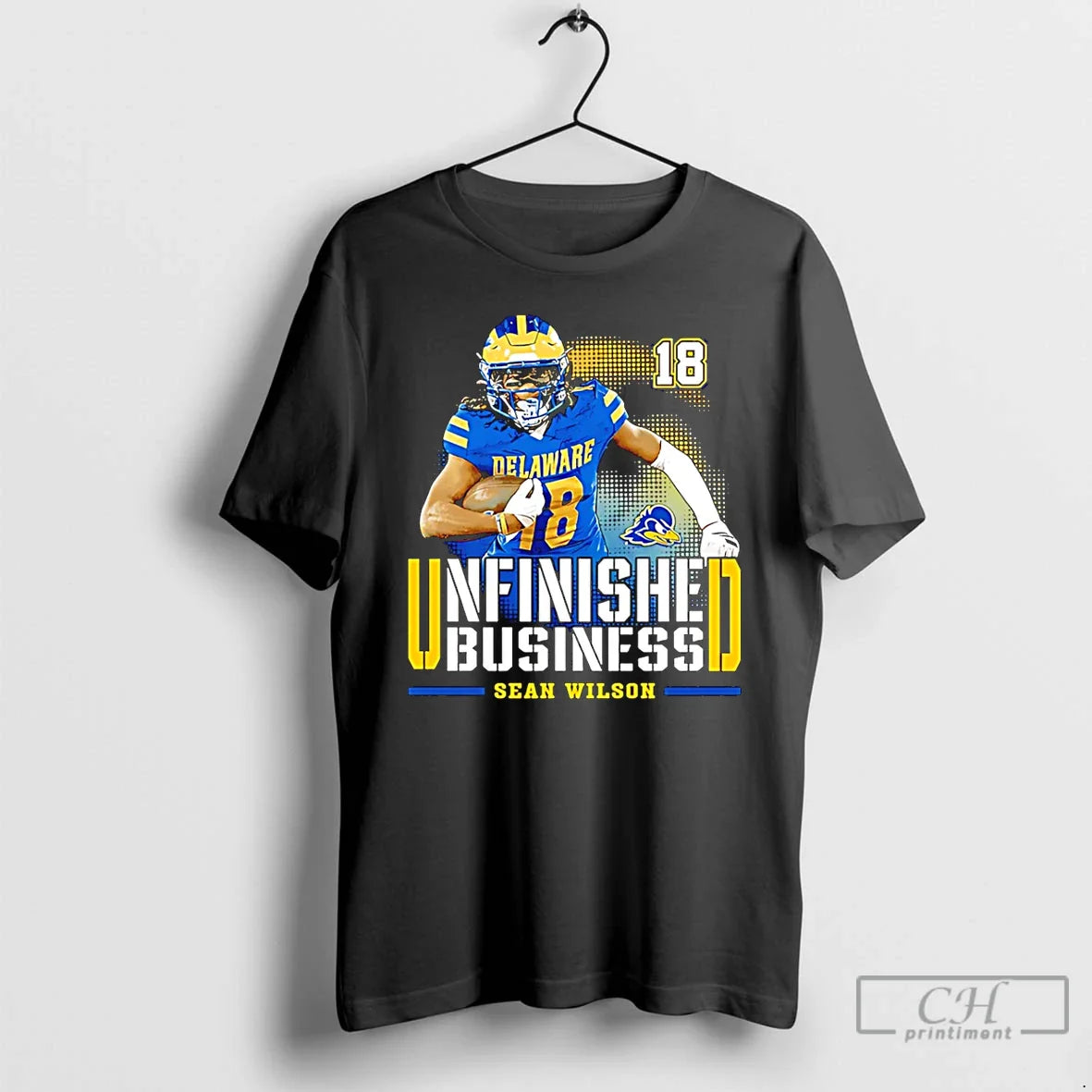 Sean Wilson Delaware Football Ncaa Unfinished Business T-Shirts, Hoodie, Sweatshirt