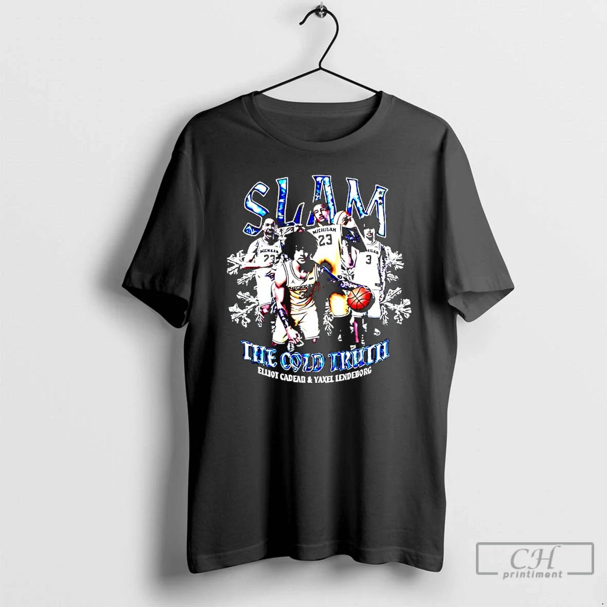 Slam Cold Truth Elliot Cadeau Yaxel Lendeborg Michigan T-Shirts, Hoodie, Sweatshirt
