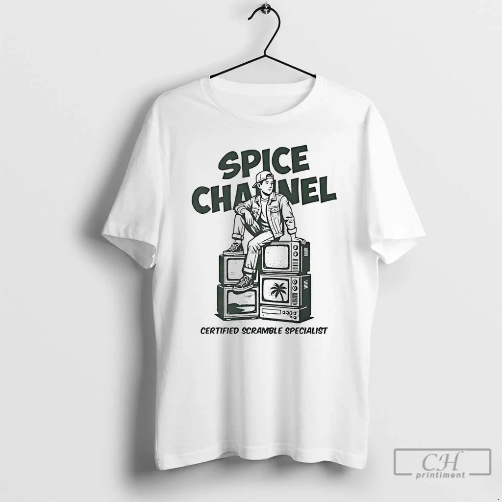 Spice Channel Certified Scramble Specialist T-Shirts, Hoodie, Sweatshirt