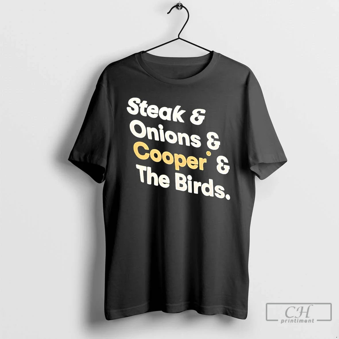 Steak Onions Cooper Birds T-Shirts, Hoodie, Sweatshirt