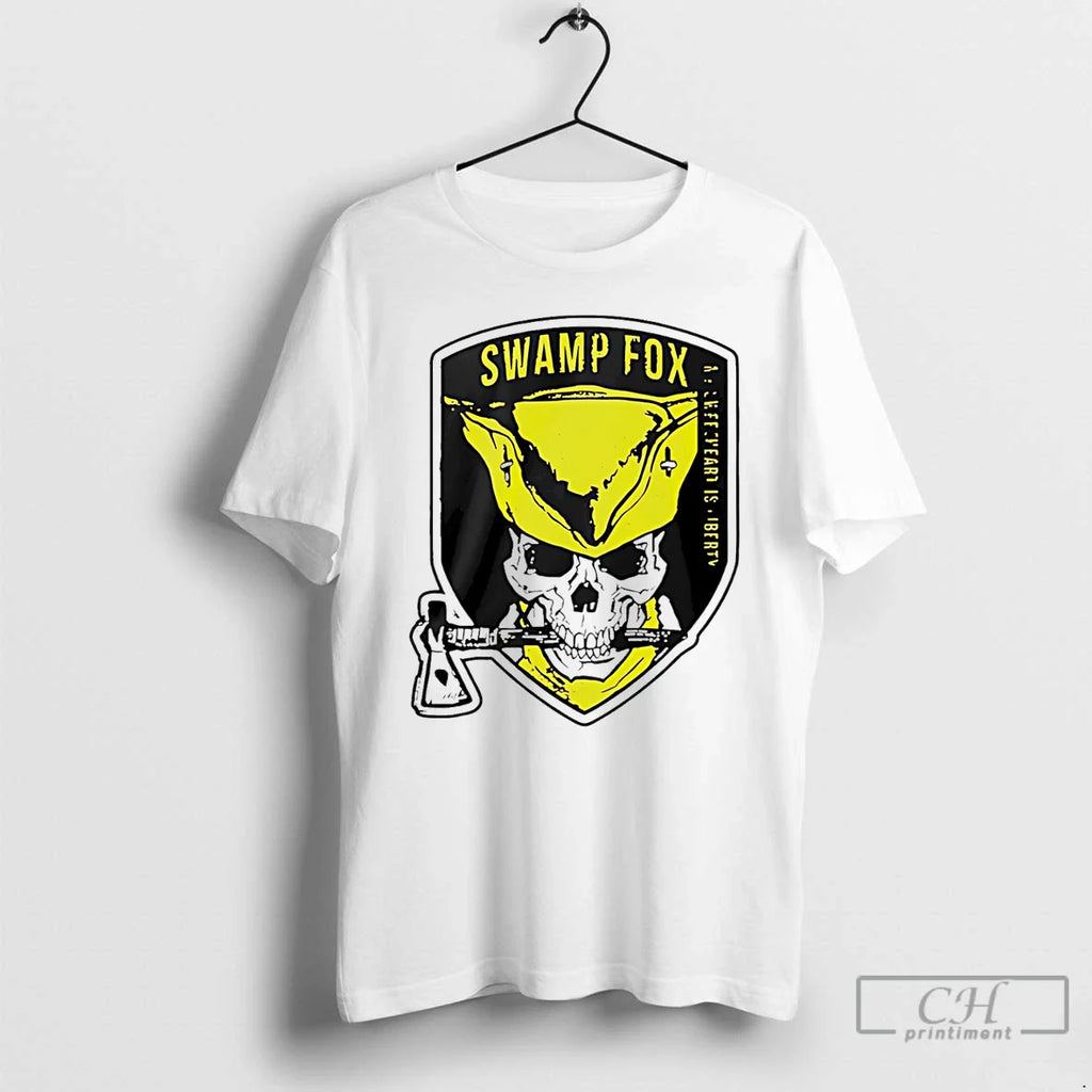 Swamp Fox Patch My Sweetheart Is Liberty Skull T-Shirts, Hoodie, Sweatshirt
