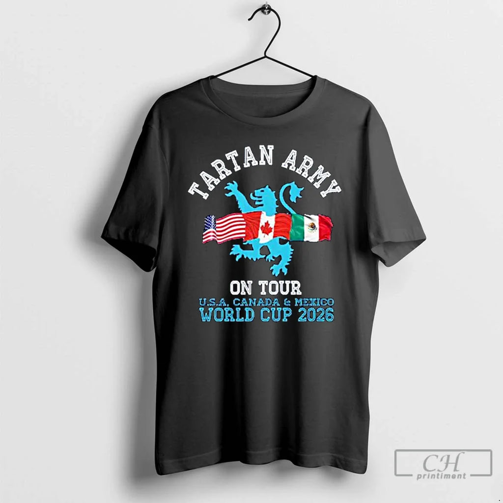 Tartan Army Tour Scotland World Cup 2026 Ornaments T-Shirts, Hoodie, Sweatshirt