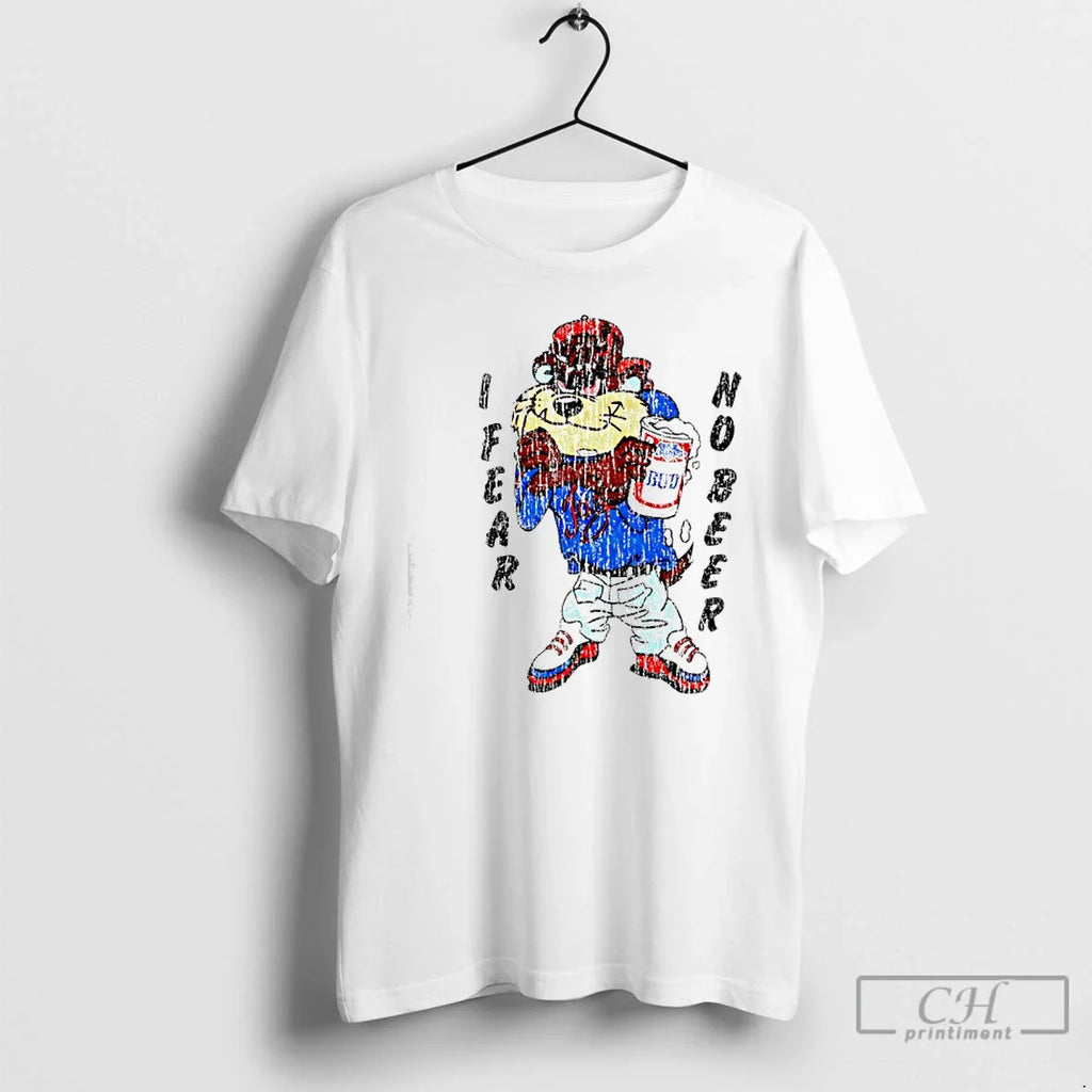 Taz I Fear No Bud Beer T-Shirts, Hoodie, Sweatshirt