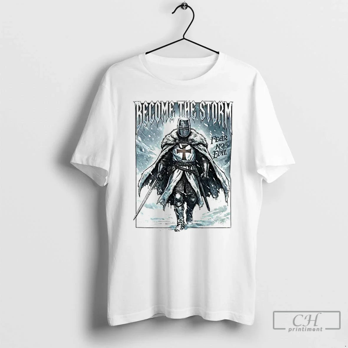 Templar Become Storm Fear No Evil T-Shirts, Hoodie, Sweatshirt