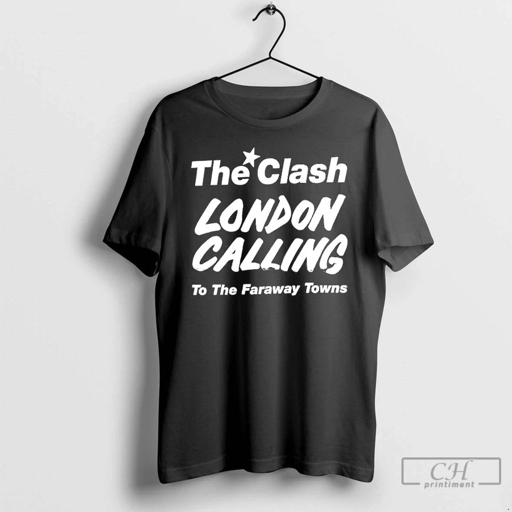 Clash London Calling Faraway Towns T-Shirts, Hoodie, Sweatshirt