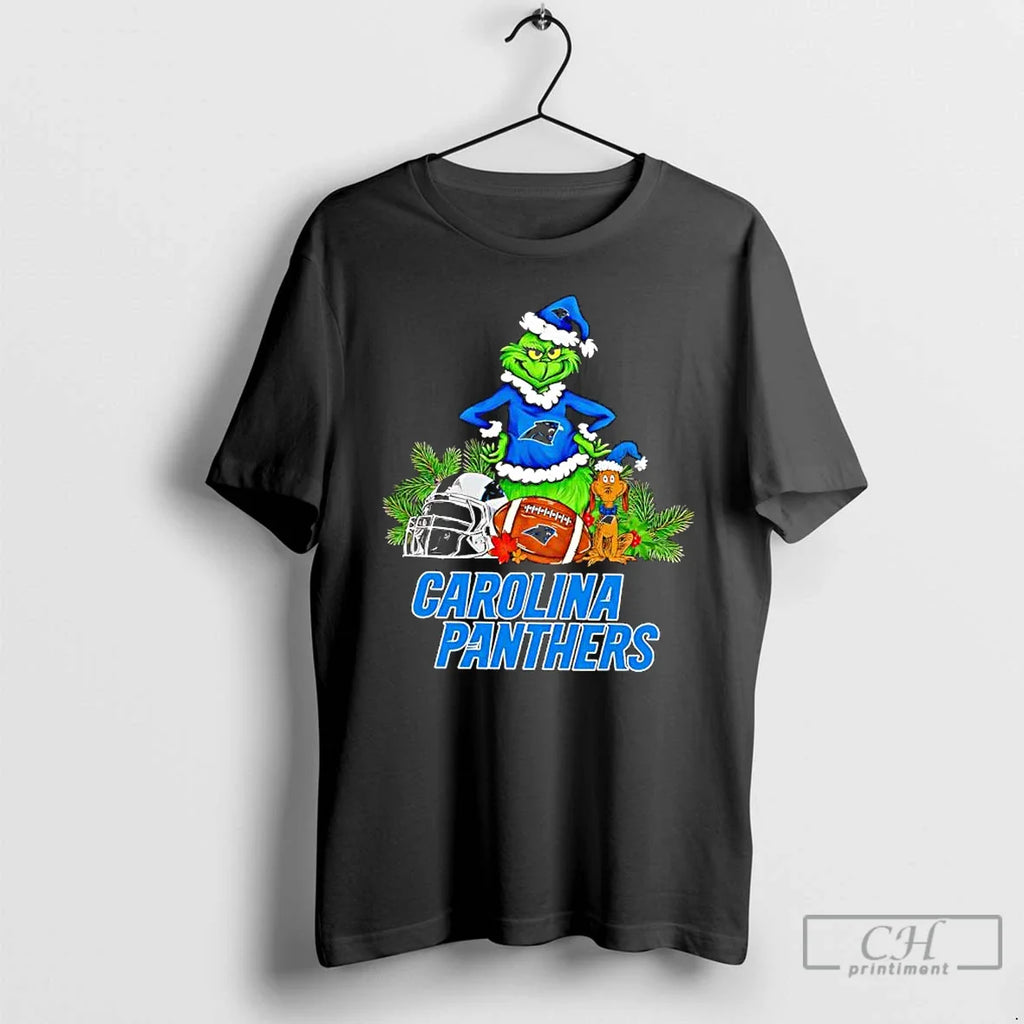 Grinch Max Carolina Panthers Helmet Items T-Shirts, Hoodie, Sweatshirt