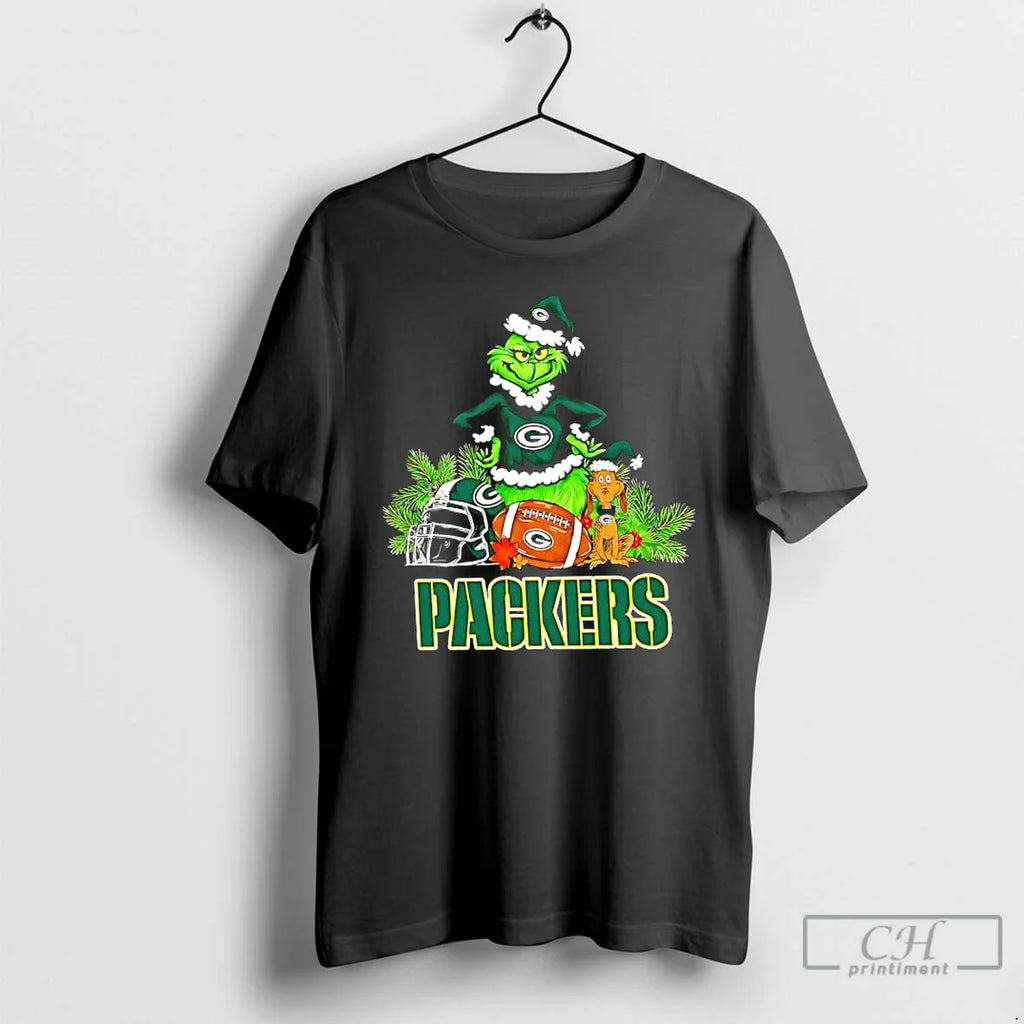 Grinch Max Green Bay Packers Helmet Items T-Shirts, Hoodie, Sweatshirt