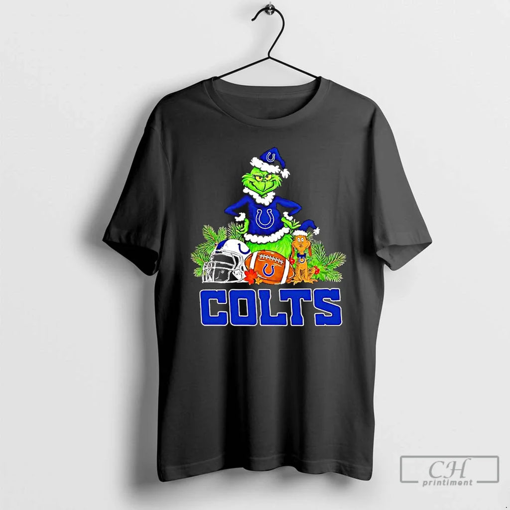 Grinch Max Indianapolis Colts Helmet Items T-Shirts, Hoodie, Sweatshirt
