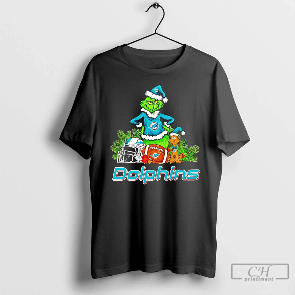 Grinch Max Miami Dolphins Helmet Items T-Shirts, Hoodie, Sweatshirt