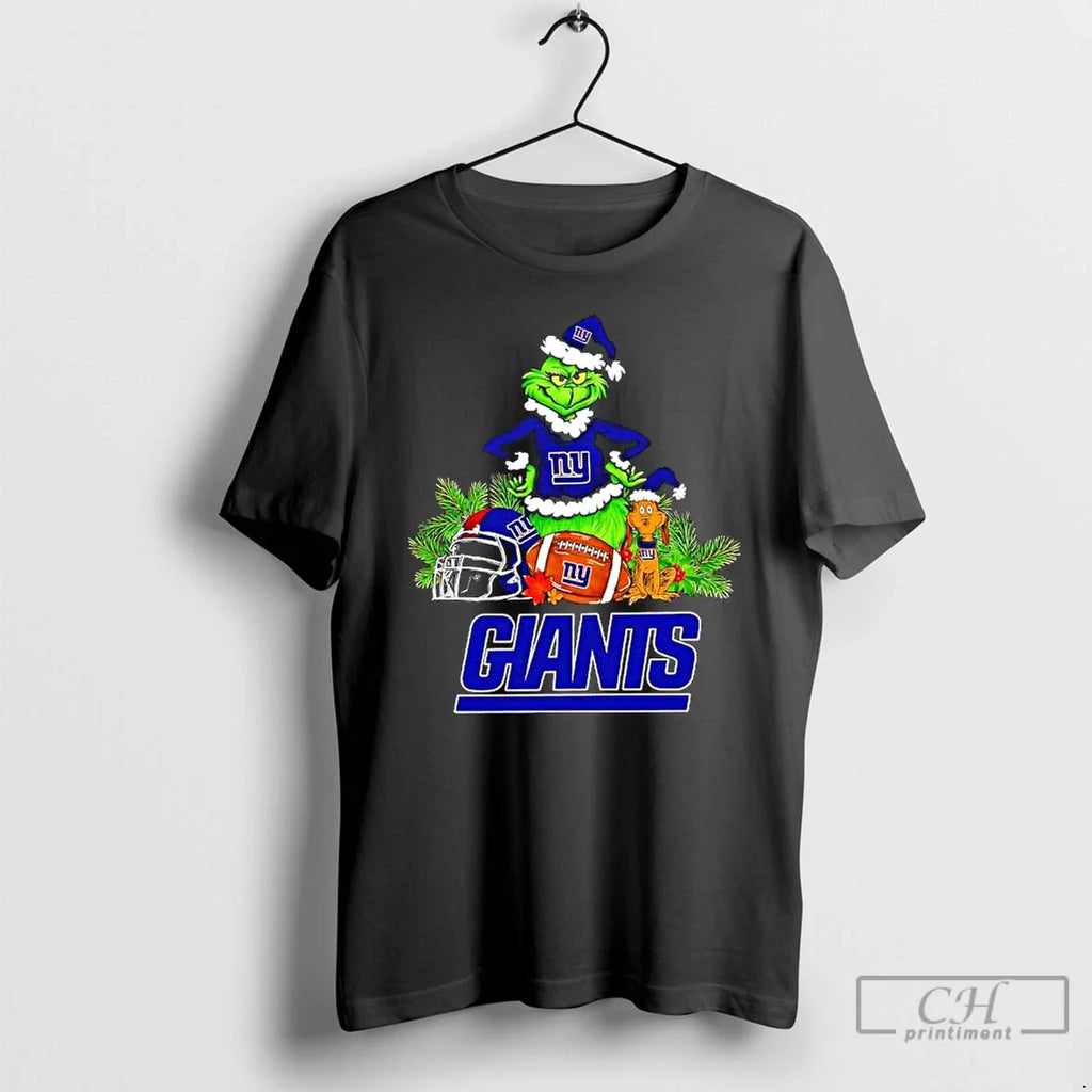 Grinch Max New York Giants Helmet Items T-Shirts, Hoodie, Sweatshirt