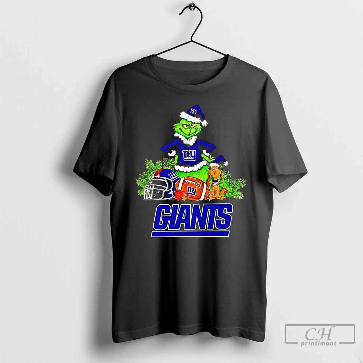 Grinch Max New York Giants Helmet Items T-Shirts, Hoodie, Sweatshirt