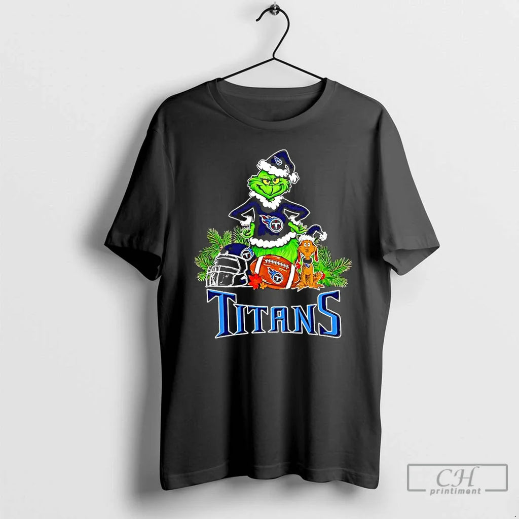 Grinch Max Tennessee Titans Helmet Items T-Shirts, Hoodie, Sweatshirt