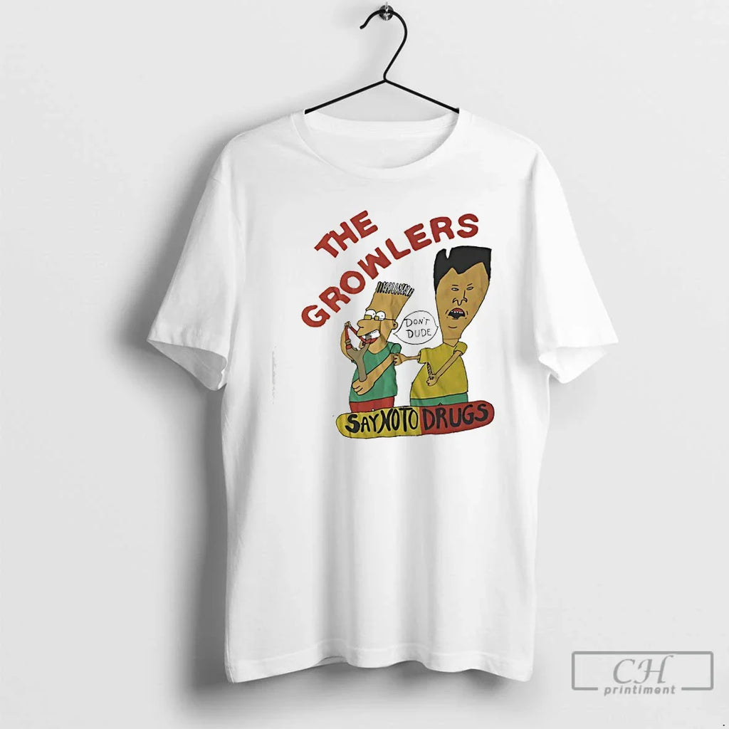 Growlers Say No Drugs T-Shirts, Hoodie, Sweatshirt