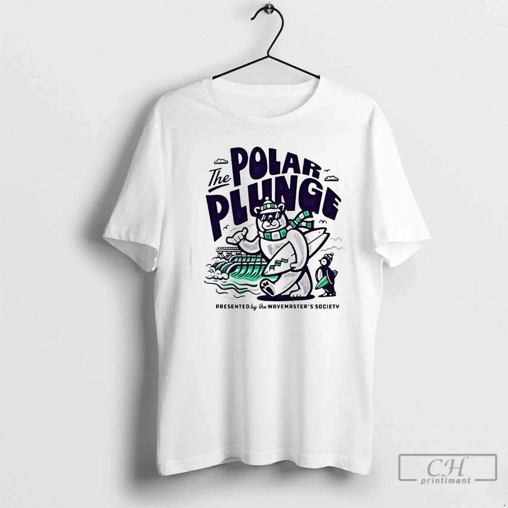 Polar Plunge Wavemasters Society Bear Penguin T-Shirts, Hoodie, Sweatshirt
