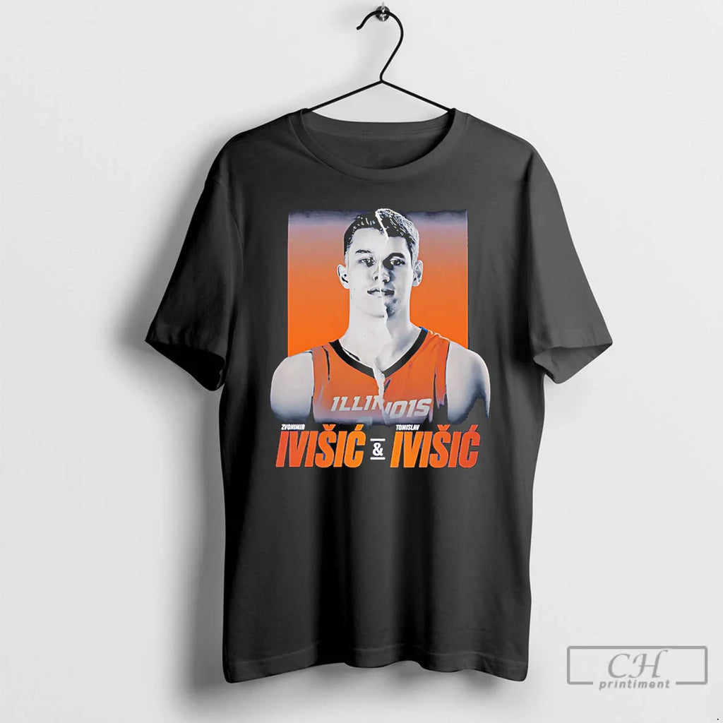 Tomislav Ivisic Illinois Fighting Illini Ivisic Brothers T-Shirts, Hoodie, Sweatshirt