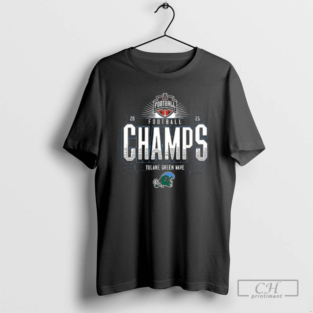 Tulane Green Wave American Football Champions Logo Double Shirt T-Shirts, Hoodie, Sweatshirt