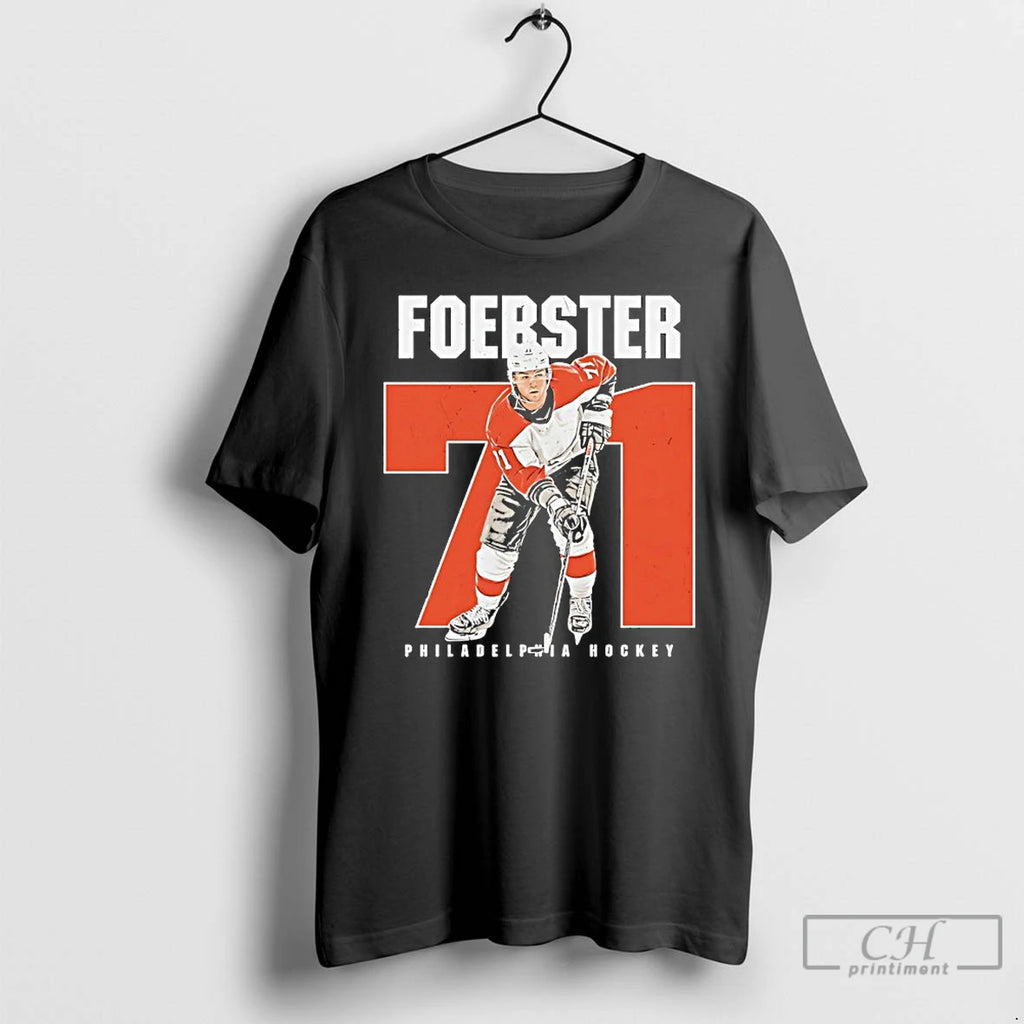 Premium Tyson Foerster 71 Philadelphia Flyers Name And Number